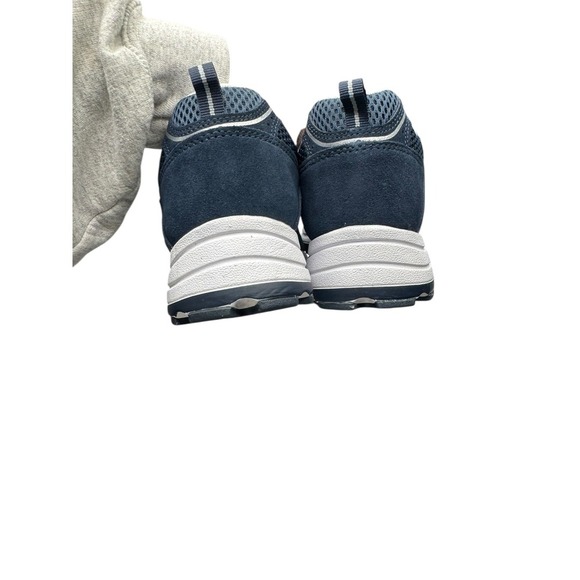 Drew Aaron Shoes Men's 8 Wide Navy Combo New Orthopedic - Picture 5 of 8